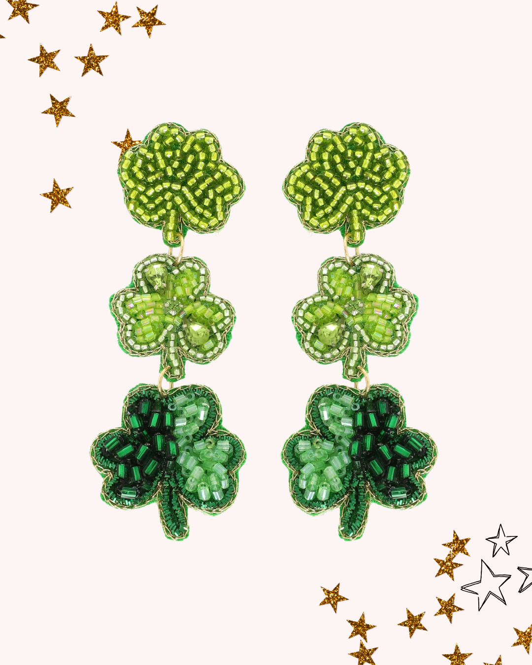 Life of the Paddy Shamrock Earrings