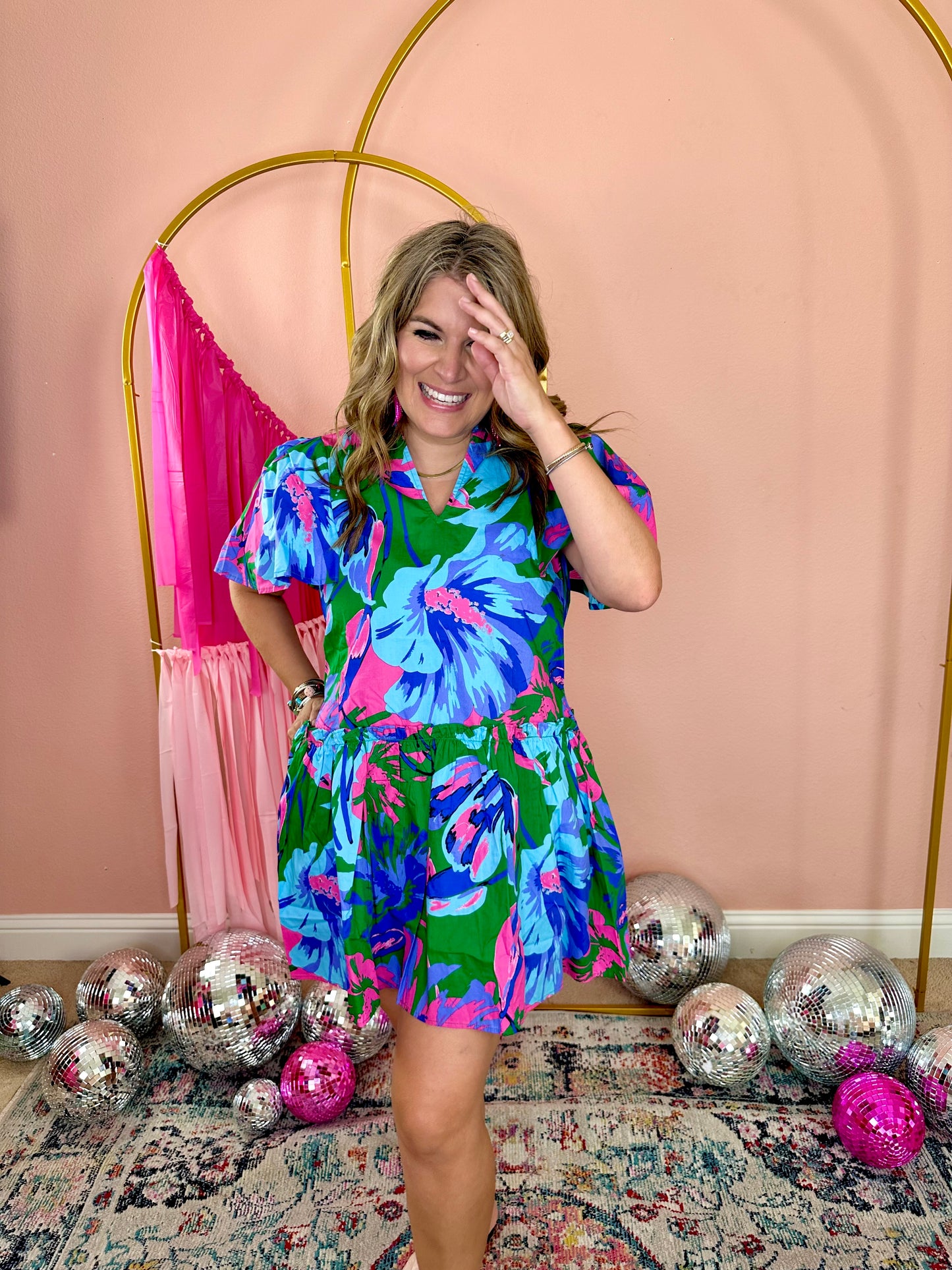 Rally Ruffles Dress