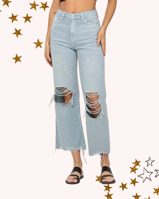 Leslie 90s Flare Jeans - Vervet