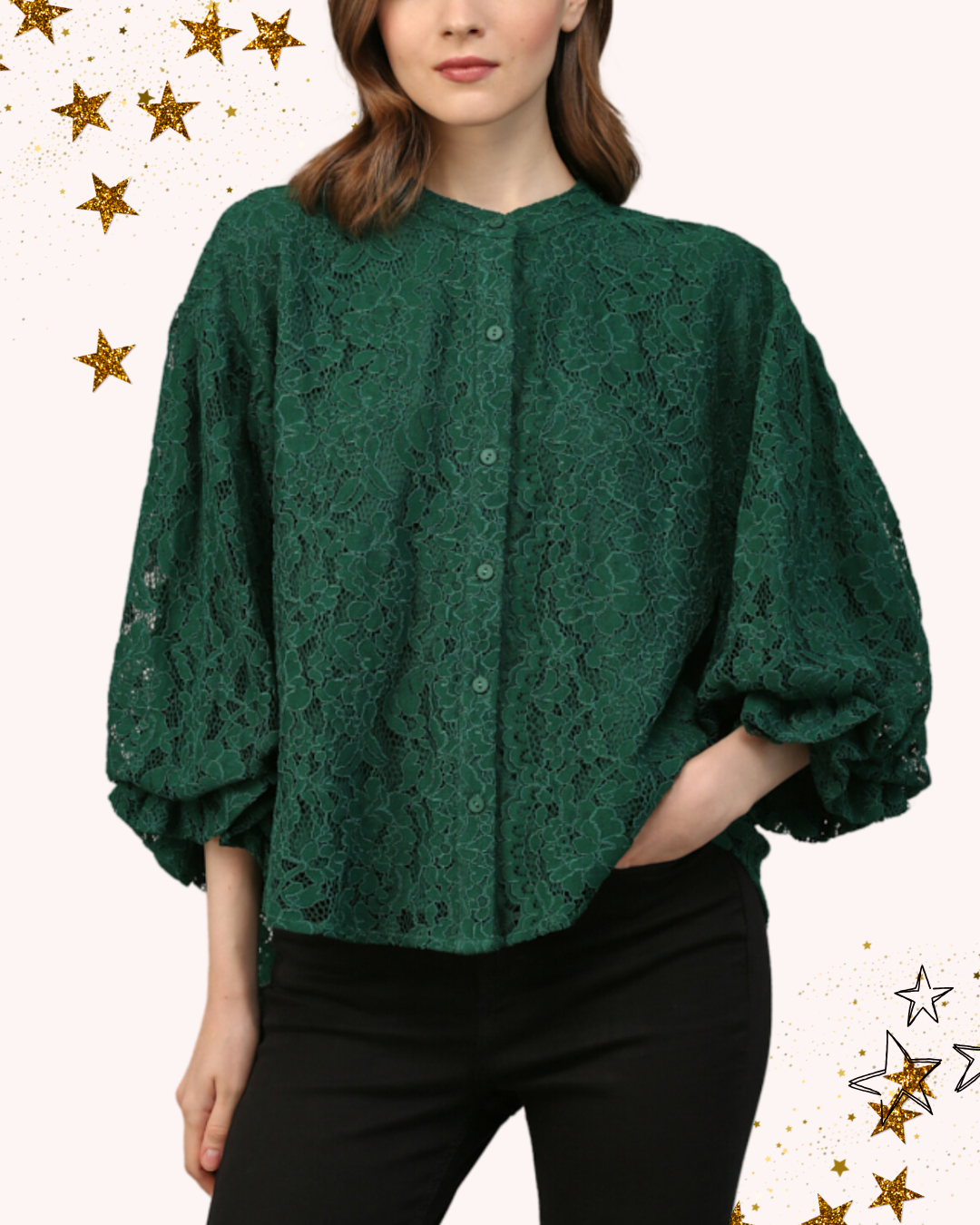 Evergreen Enchantment Top