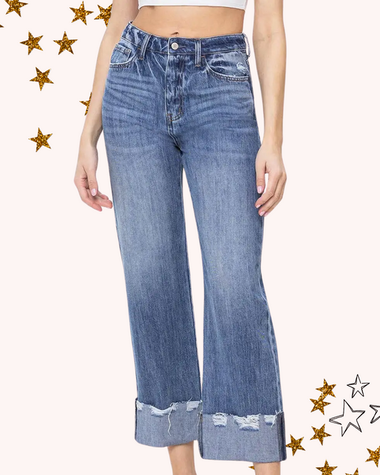 Jodie 90s Dad Jeans - Vervet