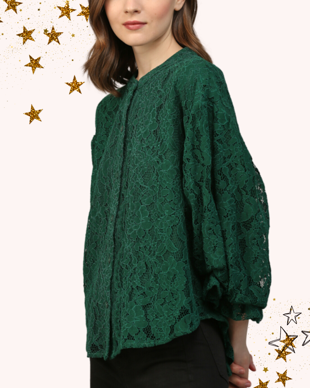 Evergreen Enchantment Top