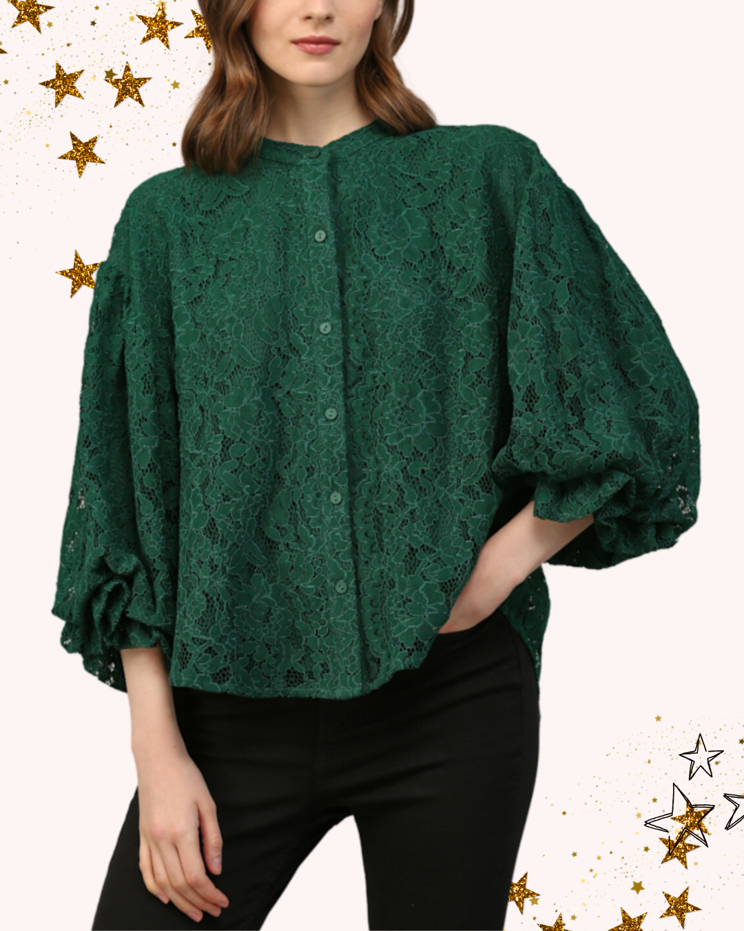 Evergreen Enchantment Top