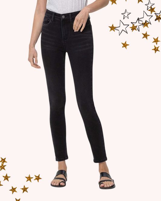 Haylie Super Soft Super High Rise Ankle Skinny Jean